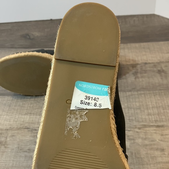 Aldo black leather flats size 8.5 - Picture 7 of 8